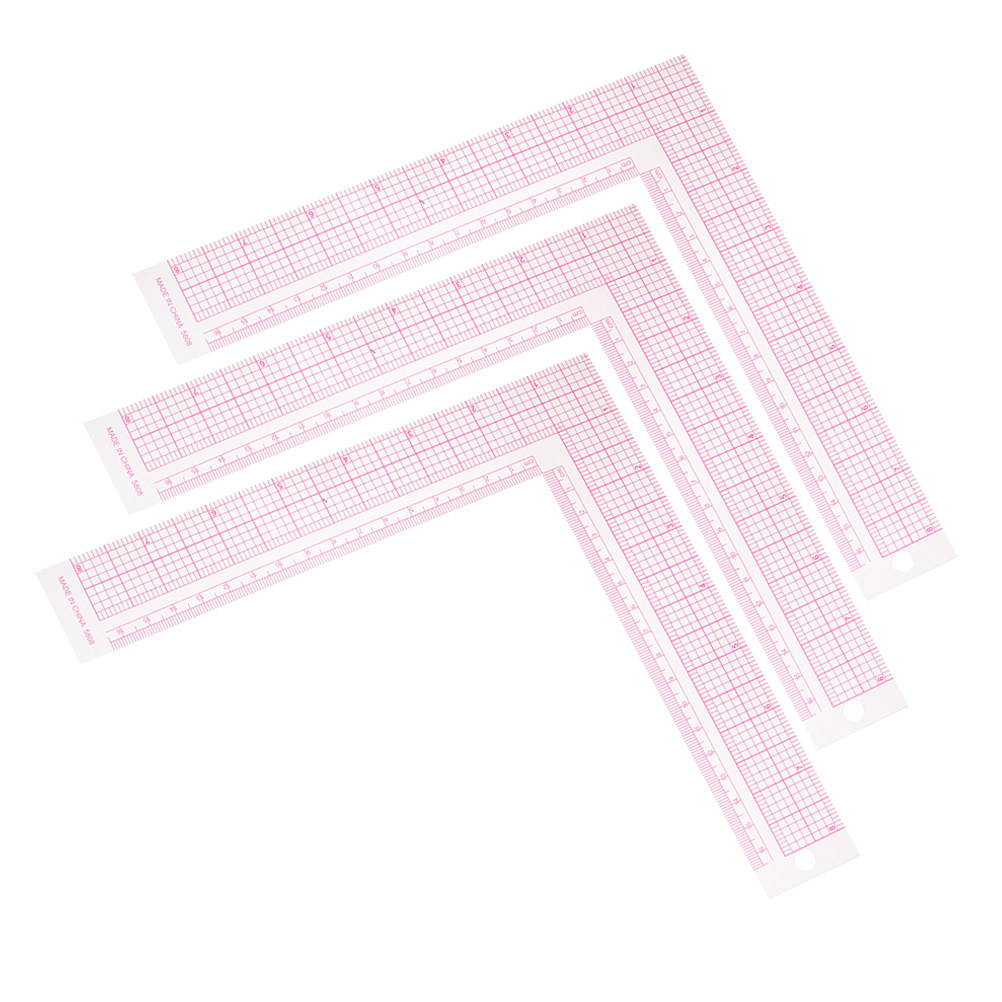 3 szt. Przezroczysty zestaw li – Sewing Gauge Ruler recenzja i cena
