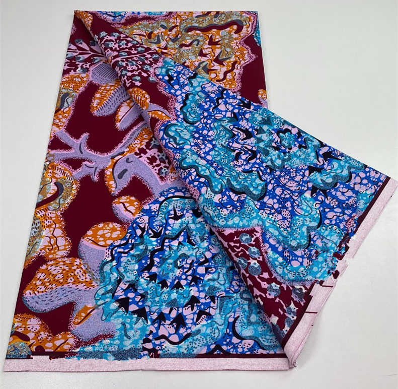 Nigeria Ankara Tkanina Woskowa – Sewing Batik Fabric recenzja i cena